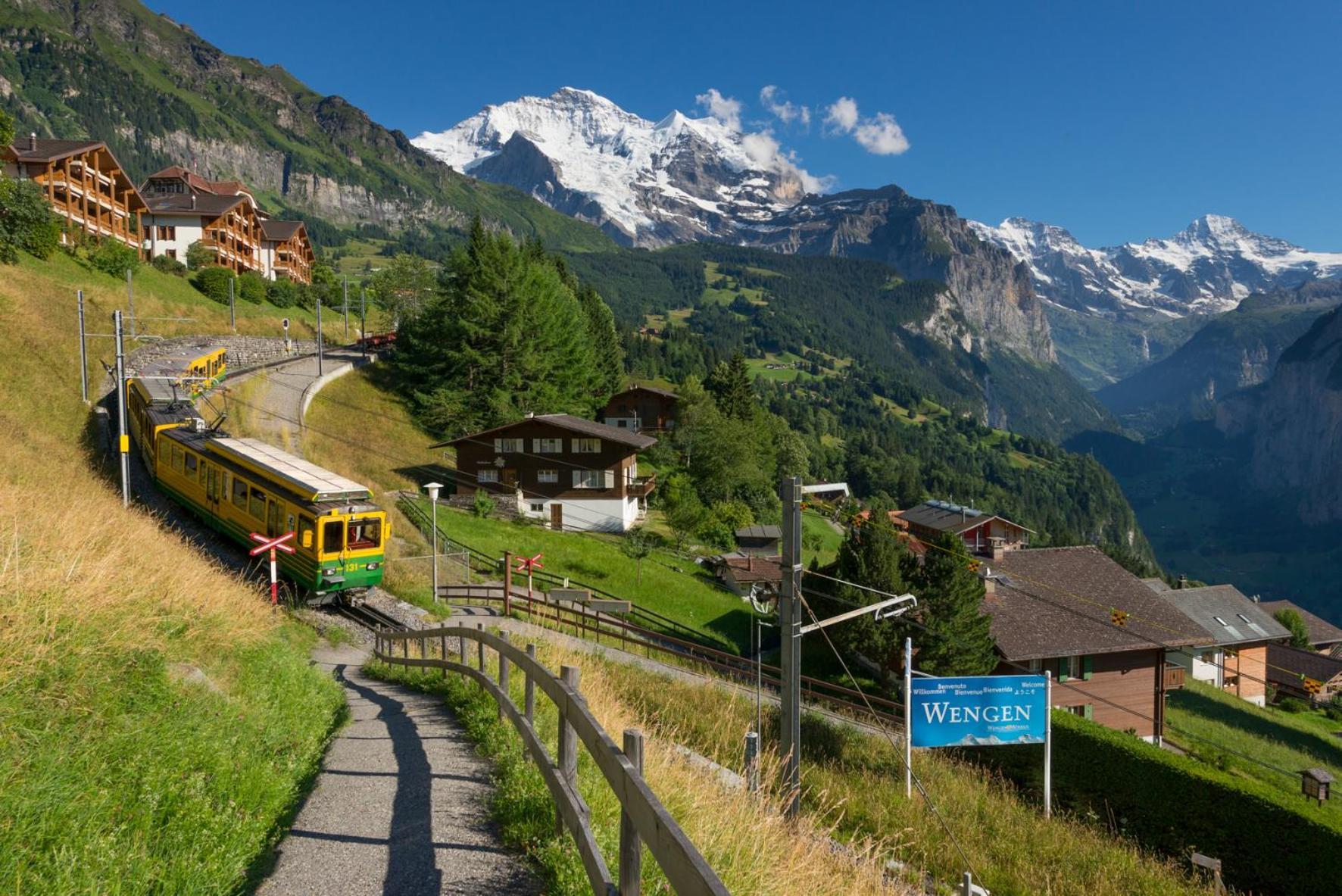 Chalet Bergkristall Wengen Exteriér fotografie