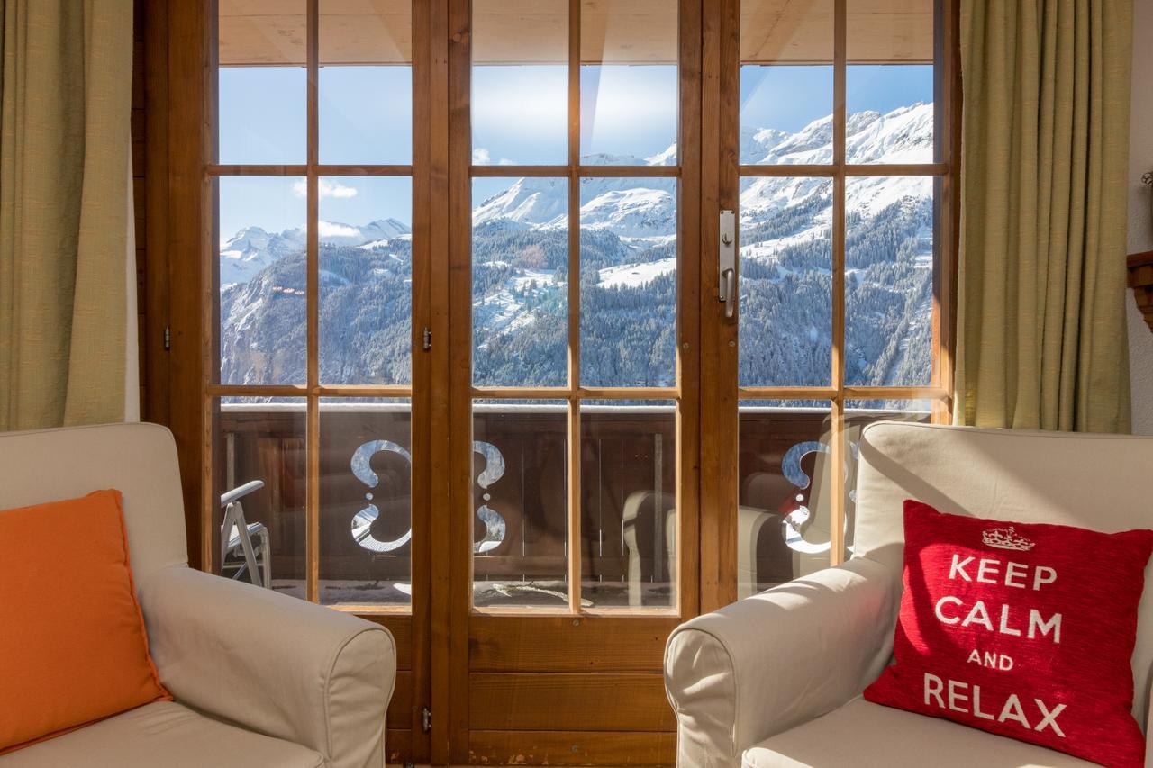 Chalet Bergkristall Wengen Exteriér fotografie