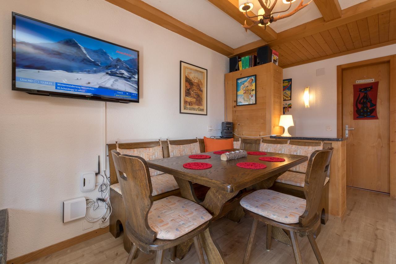 Chalet Bergkristall Wengen Exteriér fotografie