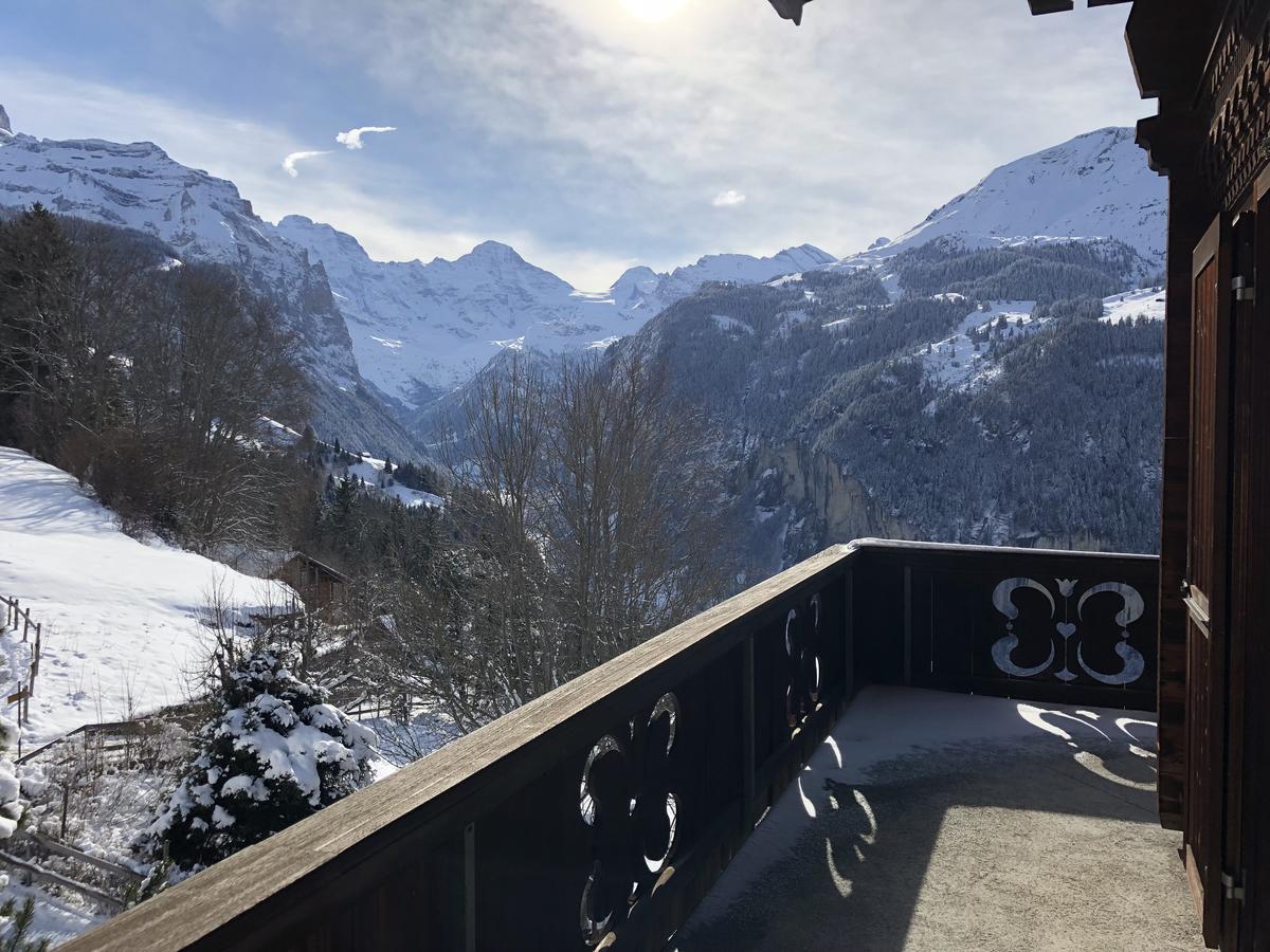 Chalet Bergkristall Wengen Exteriér fotografie